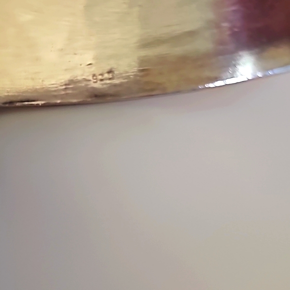 Sterling Silver Wide Cuff Bracelet Heavy! 39 Grams! - Picture 8 of 11